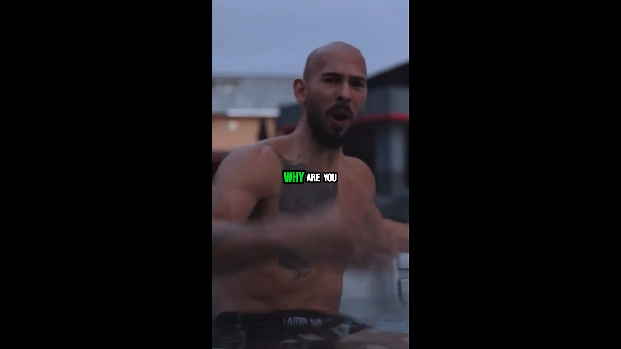 TATE Explains Only P*SSIES Take ICE BATHS #cold #icebucketchallenge #viral