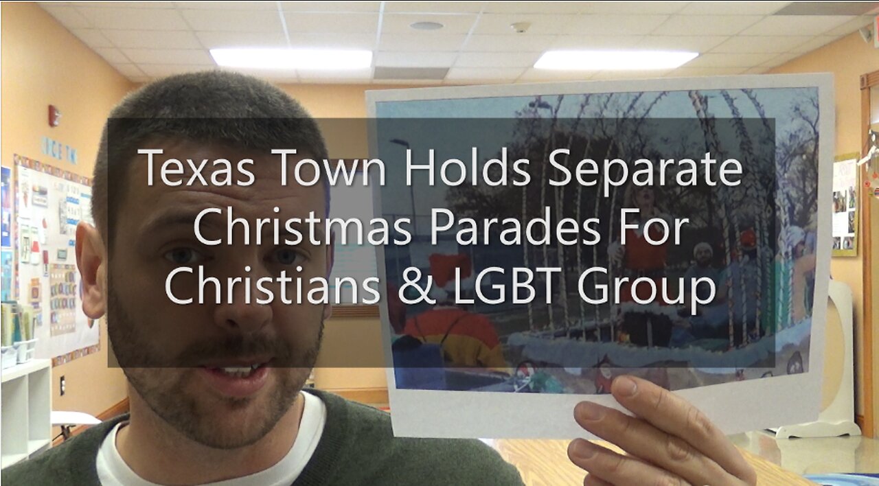 Texas Town Holds Separate Christmas Parades For Christians & LGBT Group