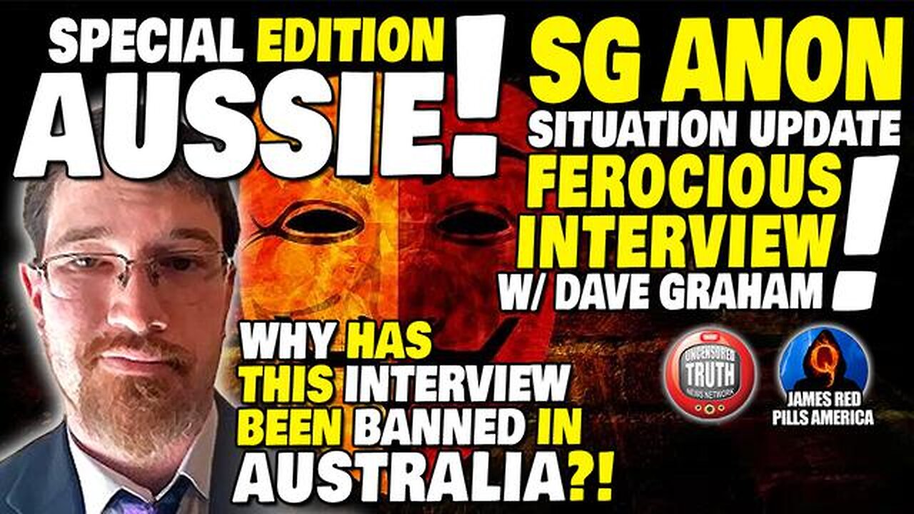 SITUATION UPDATE JAN 24! SG ANON'S FEROCIOUS INTERVIEW! "YEAR OF THE RABBIT HOLE!" BANNED IN AUSSIE!