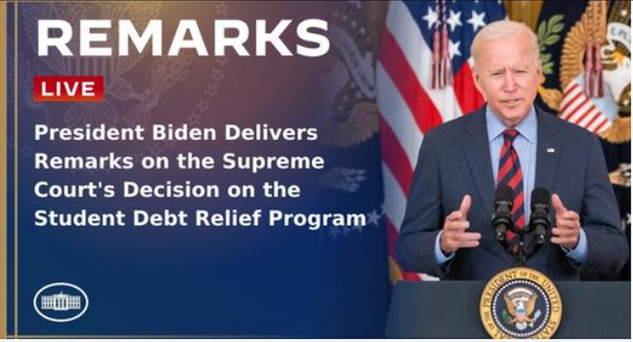 President Biden Delivers Remarks on the Supreme Court's Decision on the Student Debt Relief Program