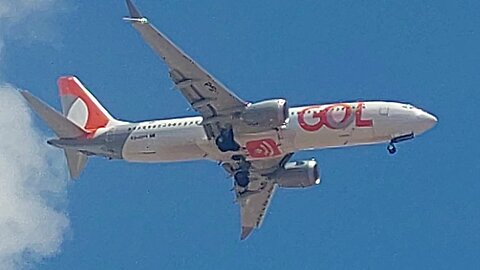 Boeing 737 MAX 8 PS-GPH coming from Brasília to Fortaleza