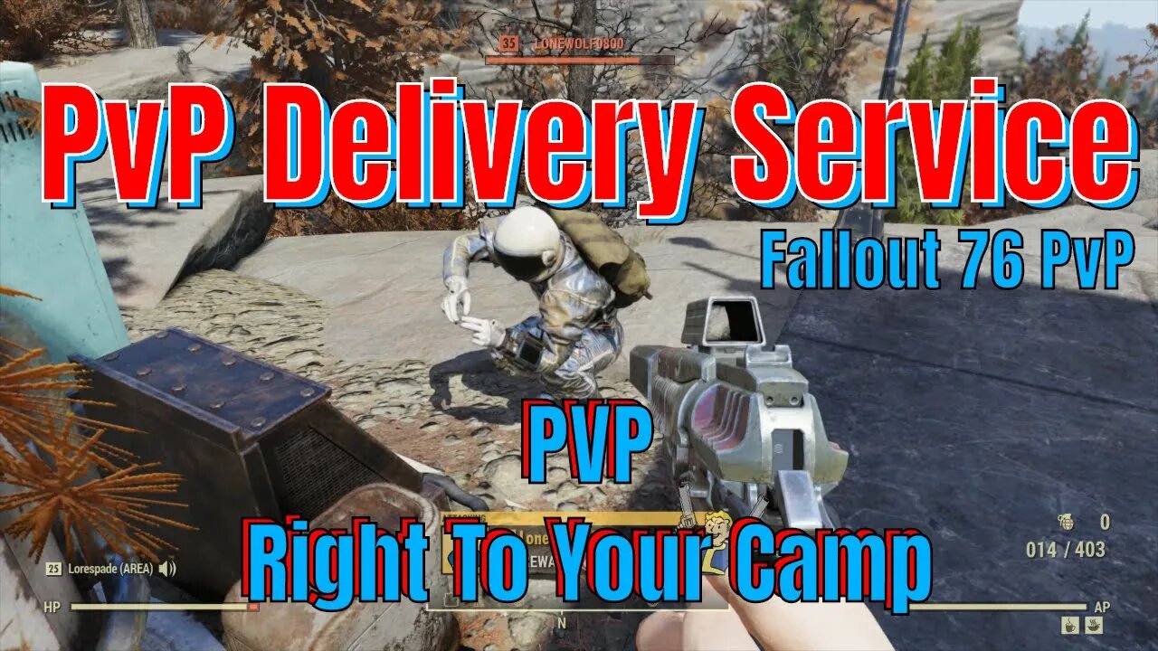 PvP Delivery Service For Fallout 76 Camps Business is Booming