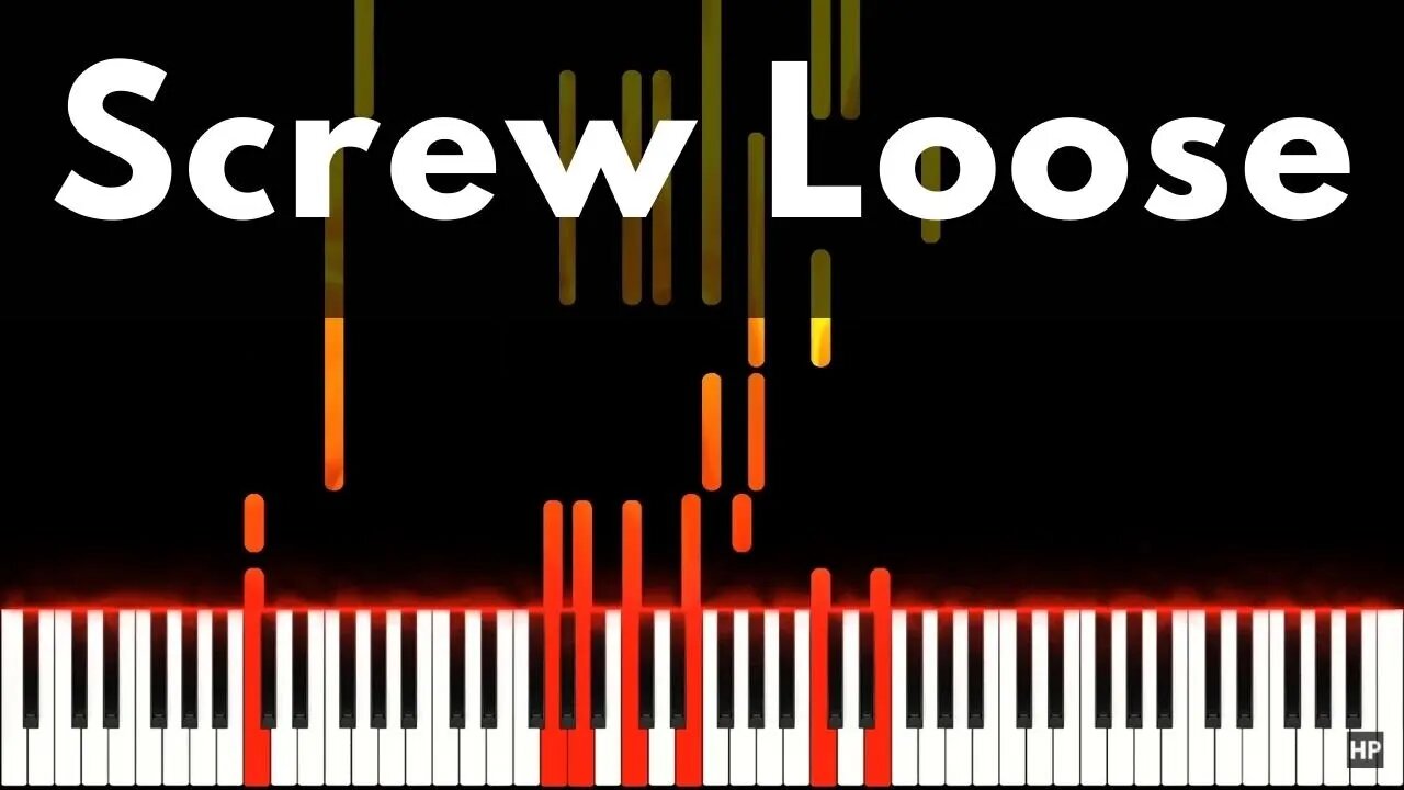 Screw Loose Accompaniment Audition Piano Tutorial / Hard Piano Tutorial