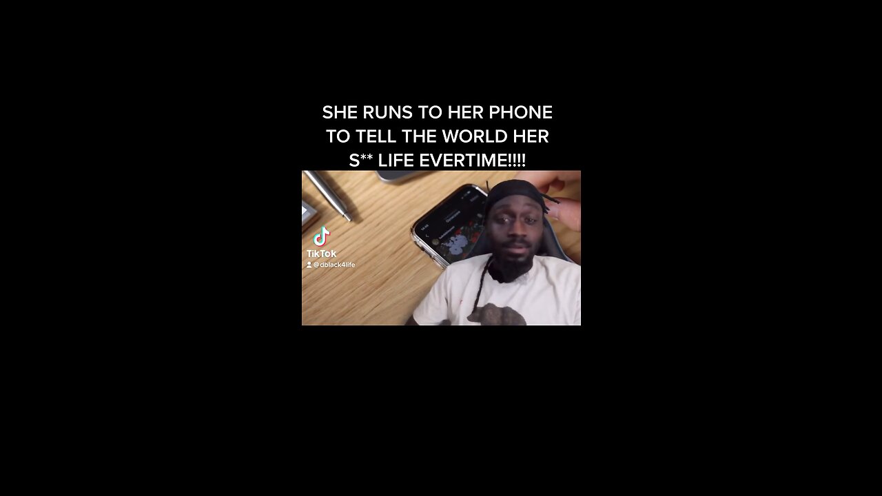 WHO RUNS TO THE PHONE AFTER SEX EVERYTIME?