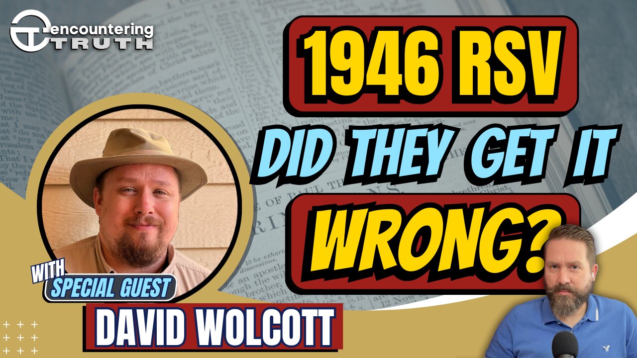 1946: The Misinterpretation That Misleads Culture, with David Wolcott