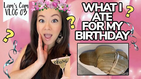 🎉 What I Ate for My Birthday & a Stovetop Accident! | Lam’s Cam ~ Vlog 03 | Rack of Lam