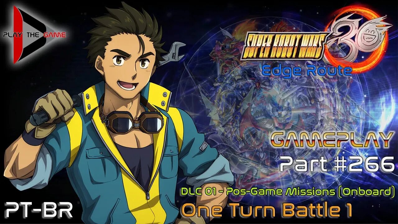 Super Robot Wars 30: #266 DLC01 Onboard Mission - One Turn Battle 1 [Gameplay]