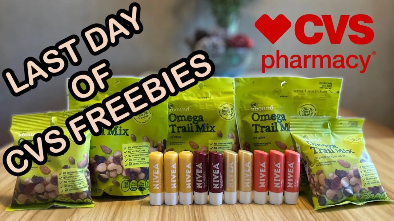 CVS Freebie LAST DAY | Nivea Lip Balm #couponingwithdee #cvs