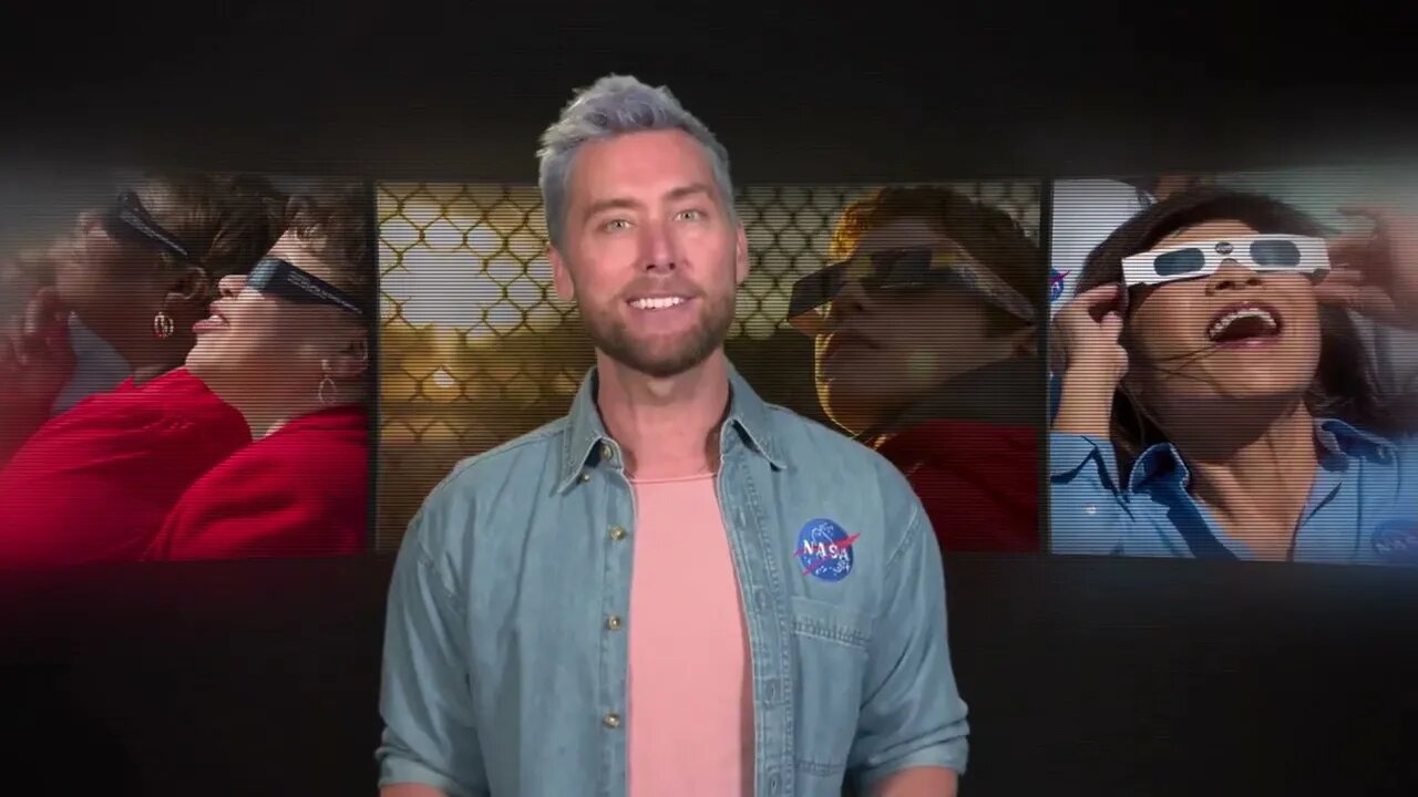 NSYNC’s Lance Bass Shows How to Safely View an Annular Solar Eclipse