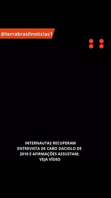 Internautas recuperam entrevista de Cabo Daciolo de 2018 e afirmações assustam; VEJA VÍDEO