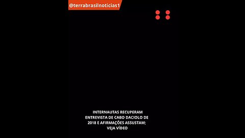 Internautas recuperam entrevista de Cabo Daciolo de 2018 e afirmações assustam; VEJA VÍDEO