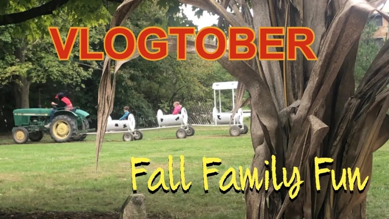 VLOGTOBER / Fall Family Fun / Homeschool Family Day In The Life