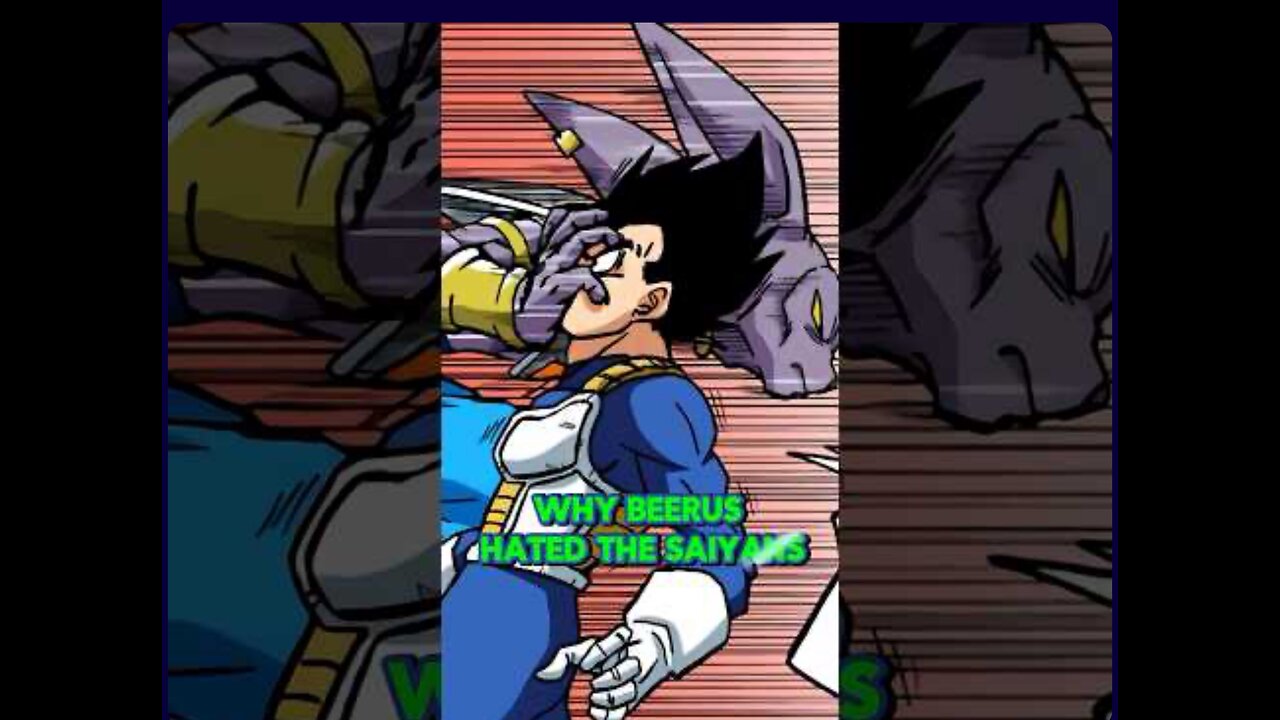 Why Beerus hated The Saiyans!