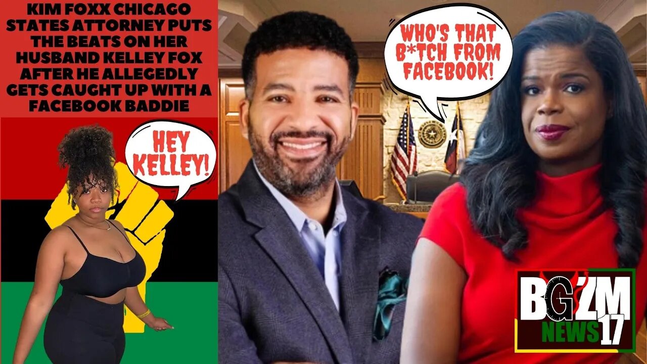 Kim Foxx Chicago DA Smacks Her Husband Kelley Foxx After Getting Caught With a Facebook Baddie