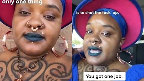 Woke TikTok Woman Claims White People MUST SHUT UP And LISTEN To BIPOC WOMEN About Roe V Wade..