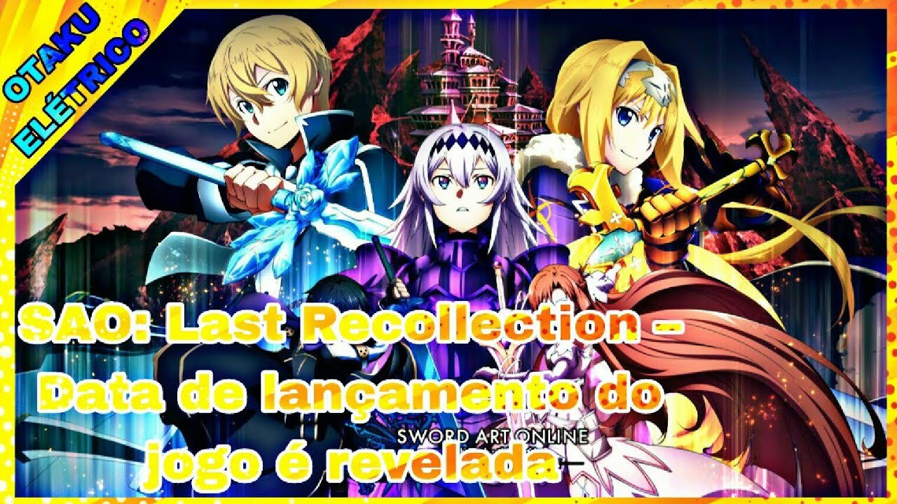 NOVO JOGO: DE SWORD ART ONLINE Sao: Last Recollection Em 2023,