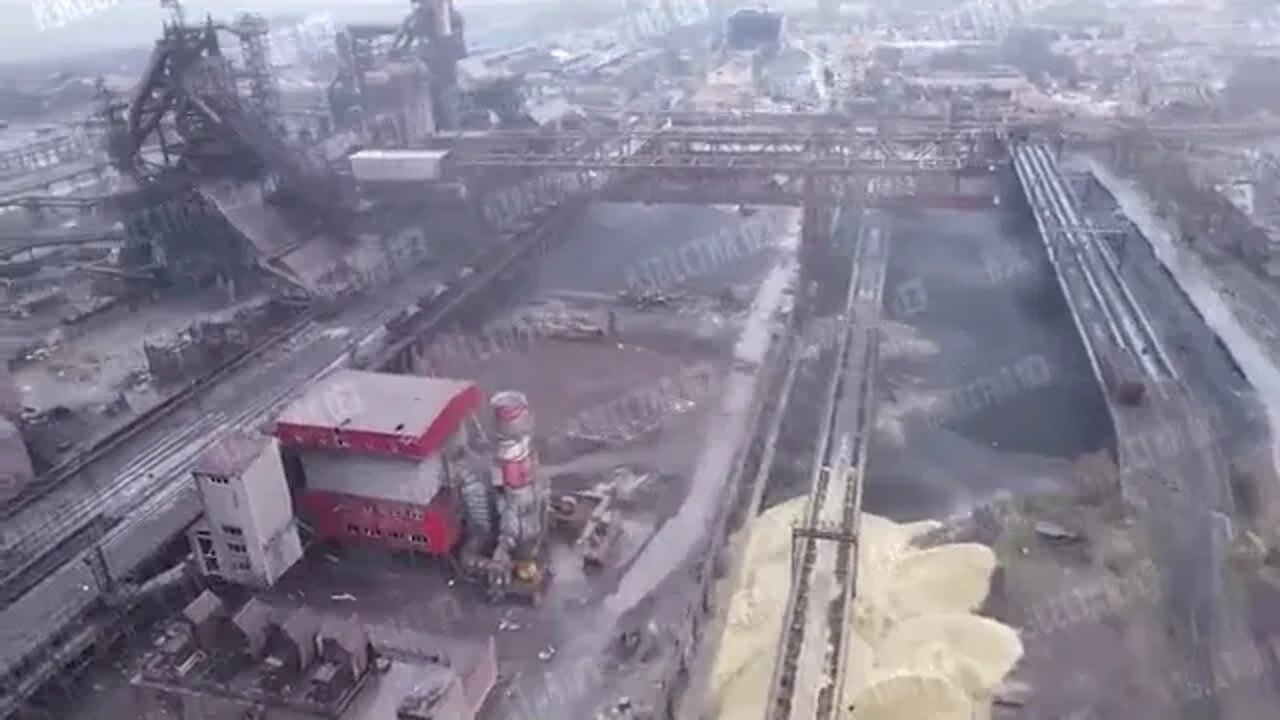 One Of The Last Strongholds Of The Gangs Of Ukrainian Nationalists In Mariupol