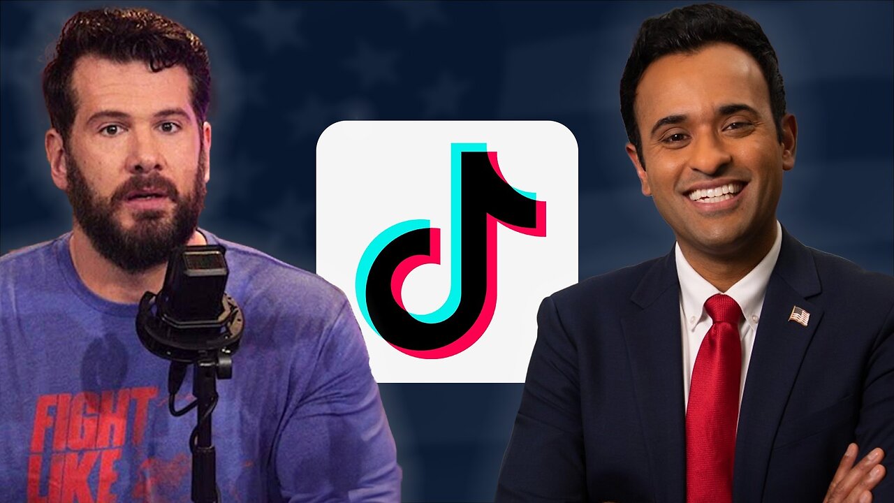 Vivek and Steven Crowder Debate TikTok Bill