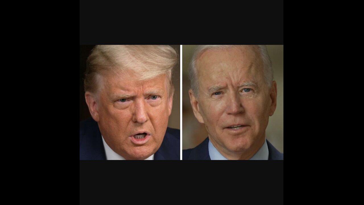 TRUMP & BIDEN ON 60 MINUTES