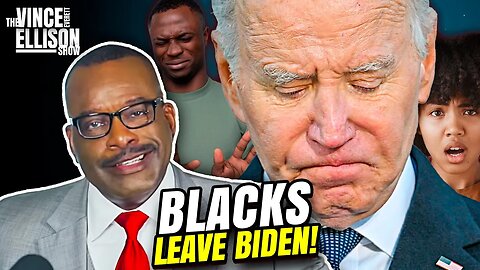 FREAK OUT!! Blacks Leave Biden!!