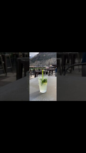 Colorado Rocky Mountain High #telluride #lastdollarsaloon #rooftop #mojito