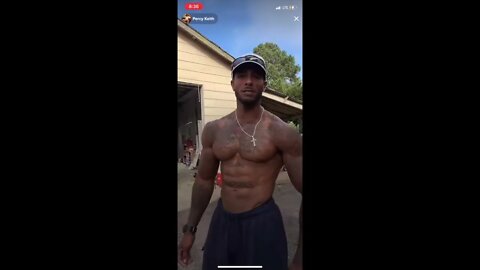 PERCY KEITH TALKS FITNESS ON TIKTOK LIVE