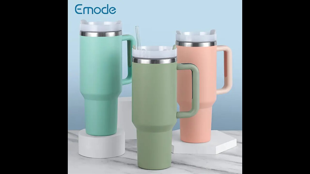 40oz Stainless Steel Double Wall Tumbler