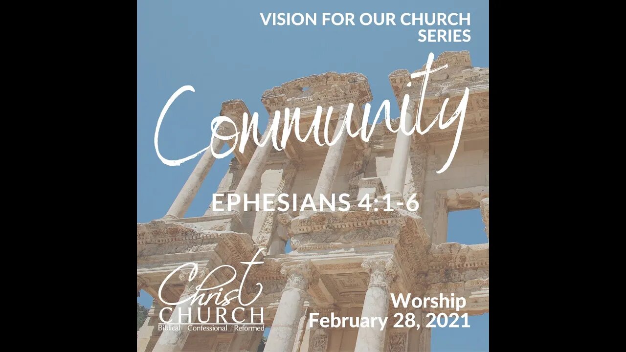 Christ Church OPC - Flower Mound, Texas - March 7, 2021 - Live Stream