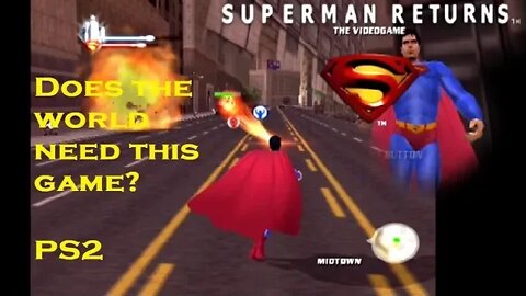 Superman Returns PS2 -Frugal Plays -Is It Worth Playing?