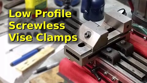 Low Profile Screwless Vise Clamps