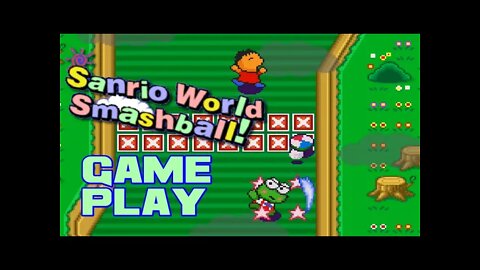 Sanrio World Smash Ball - Super Nintendo Gameplay 😎Benjamillion
