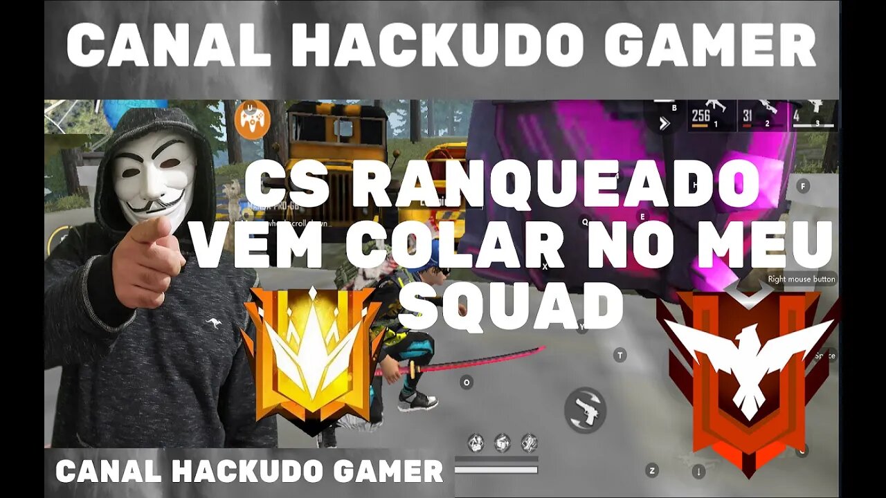 MOD MENU FF - HACKUDO GAMER - LIVE DE HACK - FFF AO VIVO - HACK