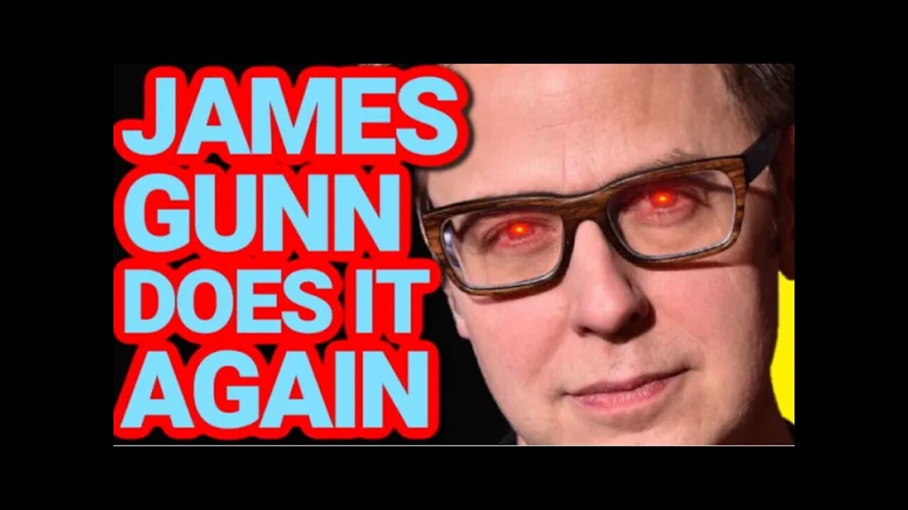 James Gunn Does It AGAIN | Sells His Soul To Cancel Culture