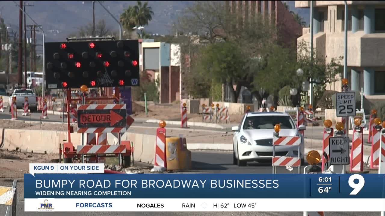 Broadway widening: Businesses deal with disruption