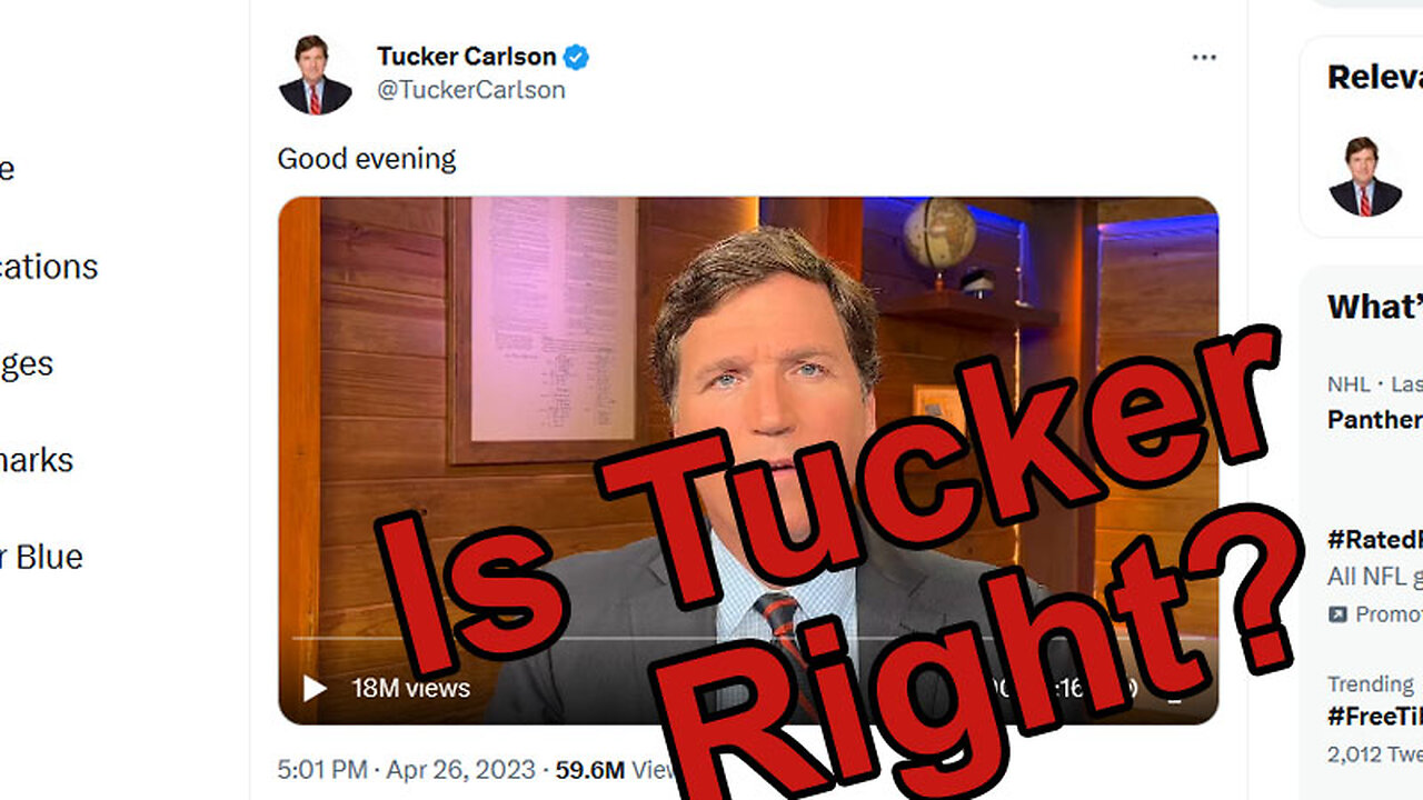 Is Tucker Right? - Checkout my Historical Gaming channel