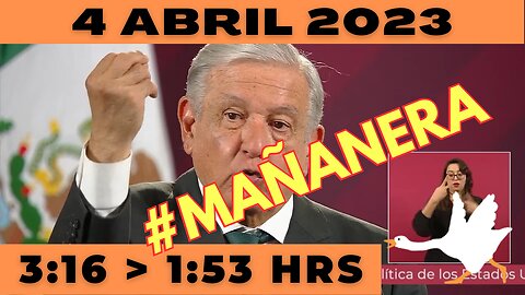💩🐣👶 #AMLITO | Mañanera Martes 4 de Abril 2023 | El gansito veloz de 3:16 a 1:53.