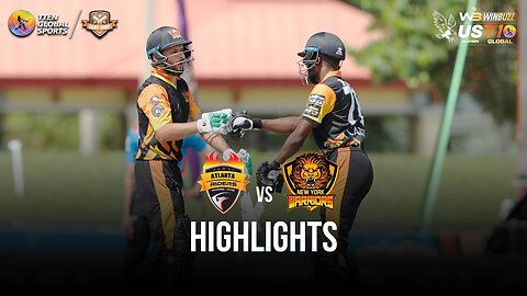 Match 5 highlight : Atlanta Riders Vs New York Warriors|| US Masters T 10 2023