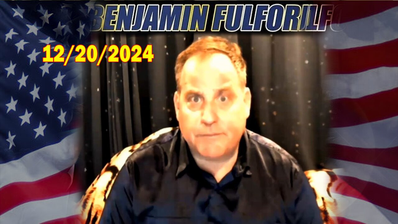 Benjamin Fulford Full Report Update December 20, 2024 - Benjamin Fulford Q&A Video