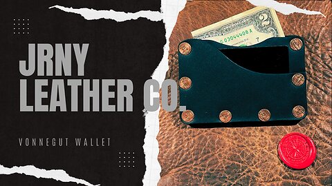 Vonnegut Wallet - JRNY LEATHER CO.