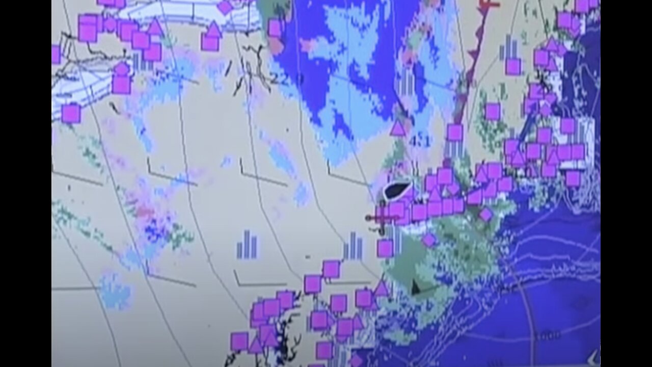 Tropical Storm - New York to Florida, Offshore Non-Stop