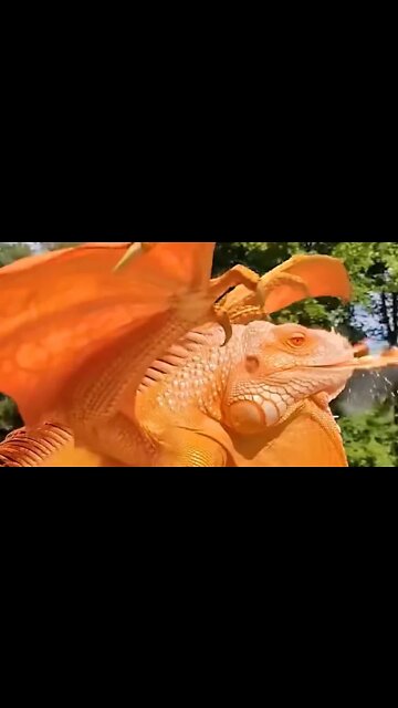 FIRE breathing DRAGON ON CAM? not real - #shorts