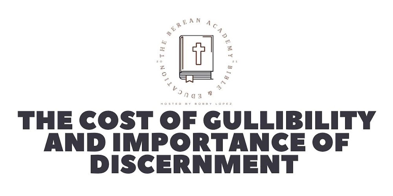 Joshua: The cost of gullibility and importance of discernment