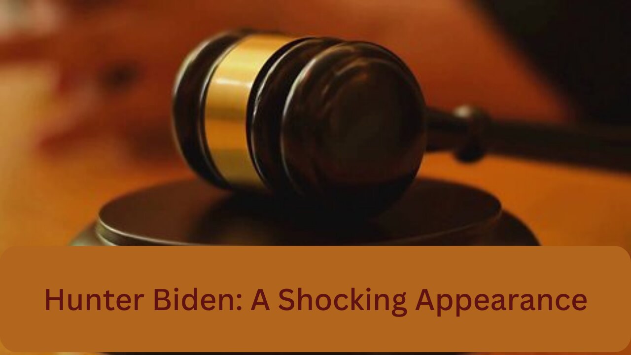 Hunter Biden's Contempt Hearing: A Shocking Appearance