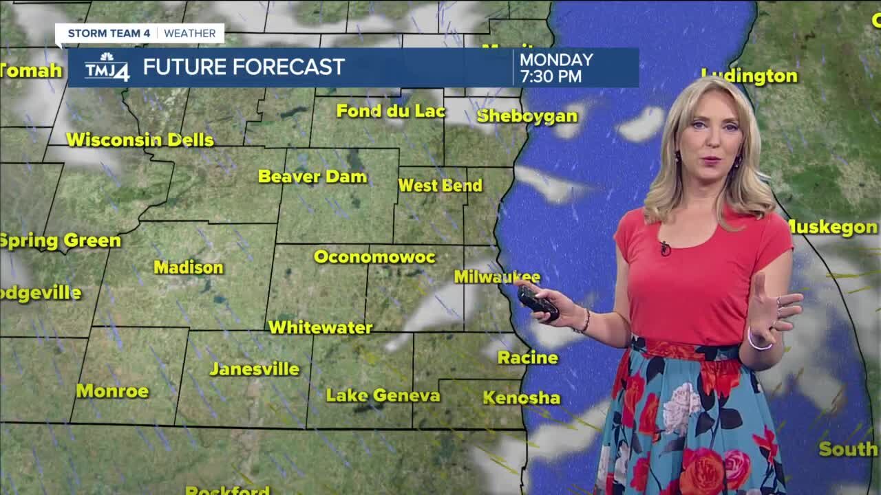 SE Wisconsin Weather: Clear skies, temps fall into 60s Monday night