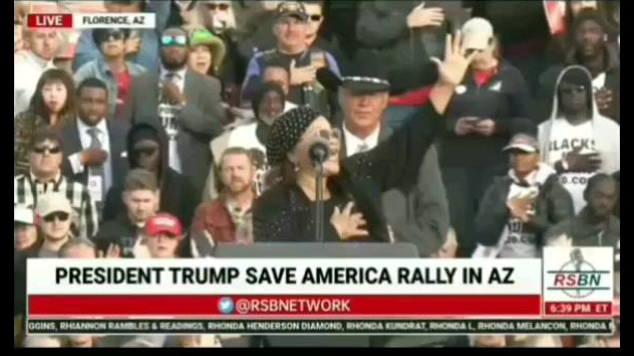 Alveda king speech Trump rally