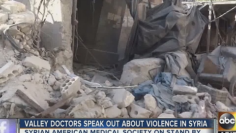 Valley doctor says violence in Syria hits close to home