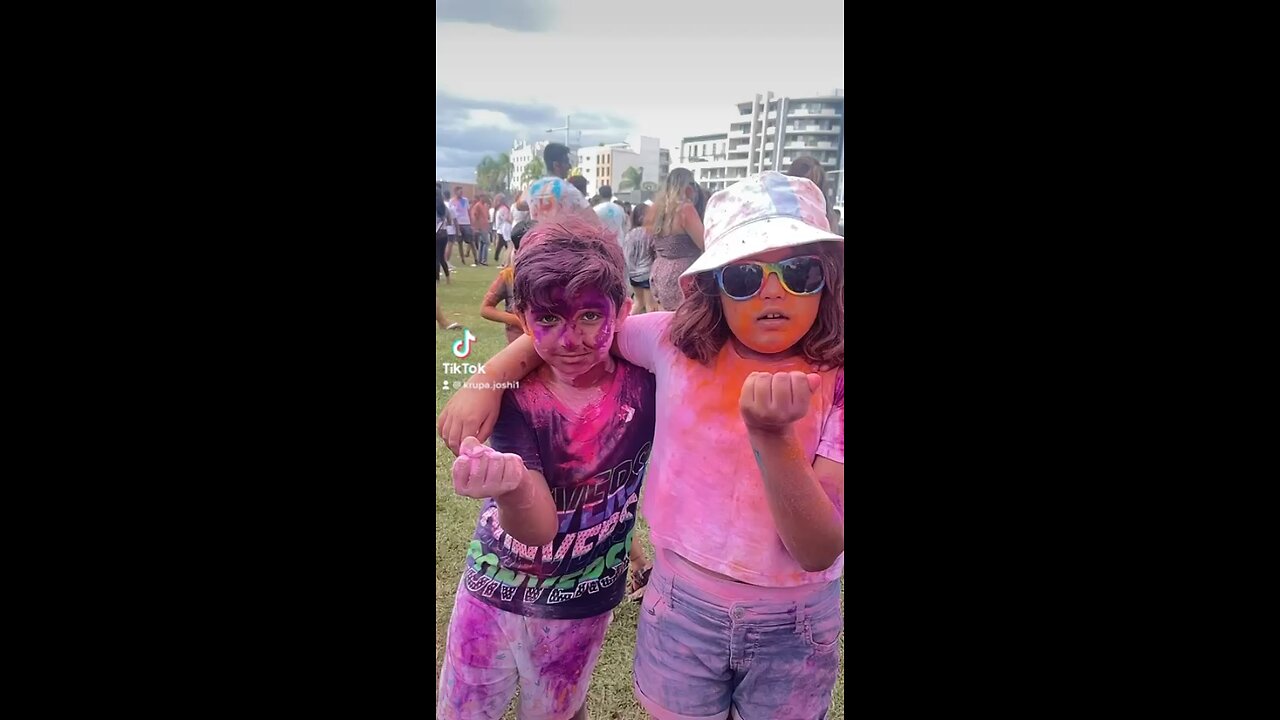 Holi festival - Sydney 2023.. Celebrating the festival of colour.