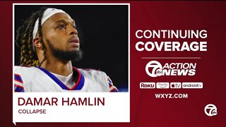 Damar Hamlin collapses in Monday Night Football game against the Bengals