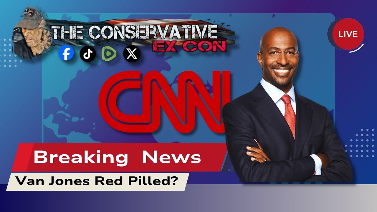 Is Van Jones Red Pilled? I Think Not.