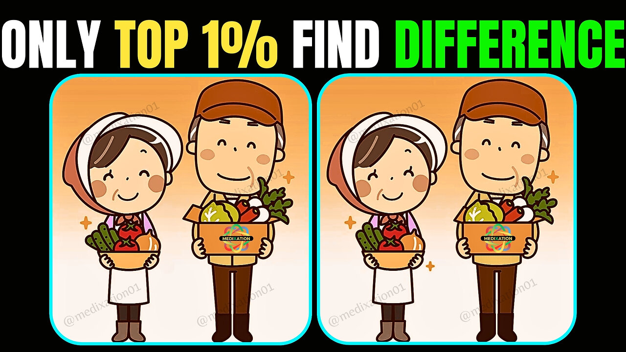 Spot The Difference : Can You Find All[ Find The Difference #38]